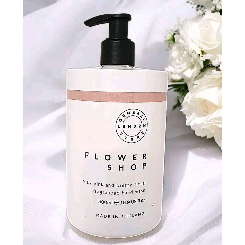 PECKSNIFF'S 16.9oz London General Store Rosy Pink Pretty Floral Hand Wash PUMP